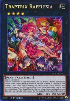 Fallenstellerin Rafflesia MP16-239 Secret Rare Excellent Deutsch 1. Auflage