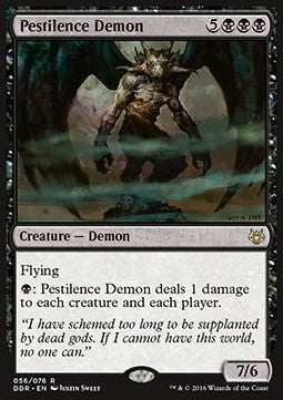 Pestilence Demon DDR-56 Rare Light Played Englisch