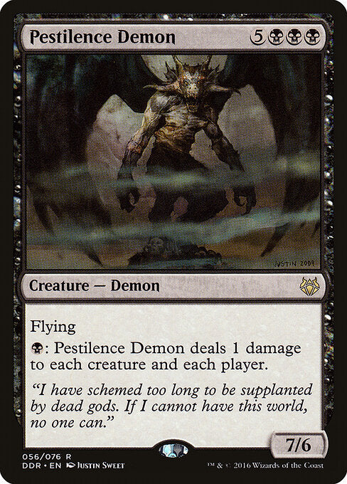 Pestilence Demon DDR-56 Rare Light Played Englisch
