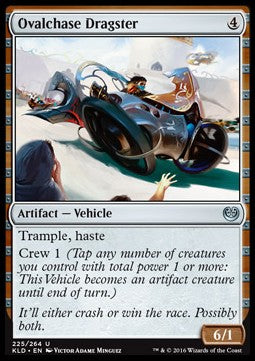 Ovalchase Dragster KLD-225 Uncommon Excellent Englisch Foil