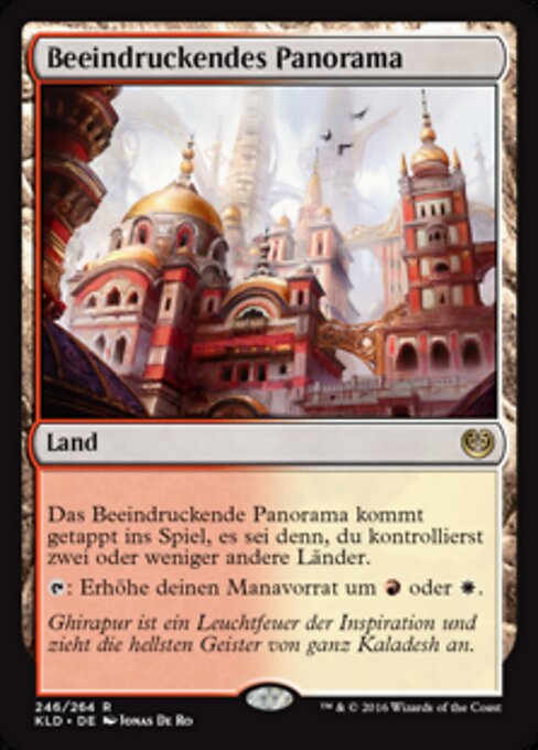 Beeindruckendes Panorama KLD-246 Rare Good Deutsch