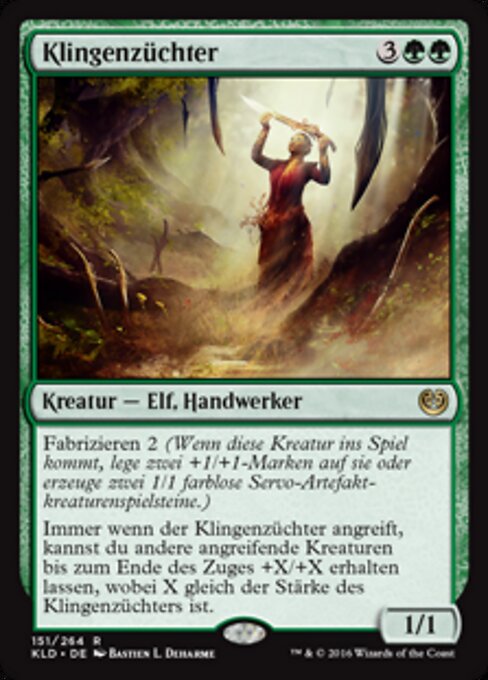 Klingenzüchter KLD-151 Rare Excellent Deutsch Foil