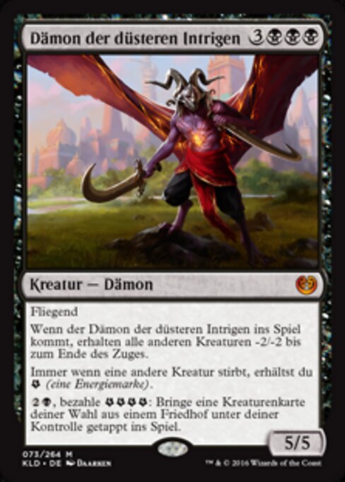Dämon der düsteren Intrigen KLD-73 Mythic Excellent Deutsch
