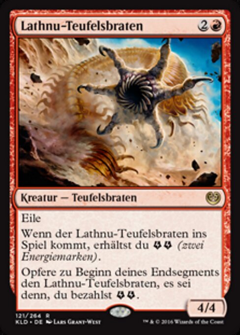 Lathnu-Teufelsbraten KLD-121 Rare Excellent Deutsch