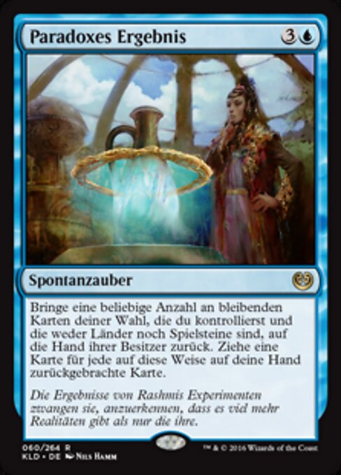 Paradoxes Ergebnis KLD-60 Rare Good Deutsch