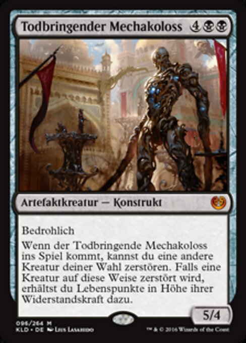 Todbringender Mechakoloss KLD-96 Mythic Excellent Deutsch