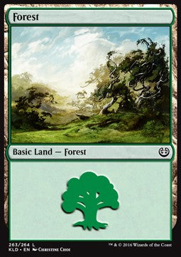 Wald (V.2) KLD-263 Land Excellent Englisch Foil