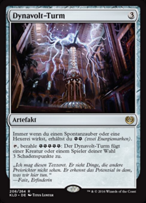 Dynavolt-Turm KLD-208 Rare Good Deutsch