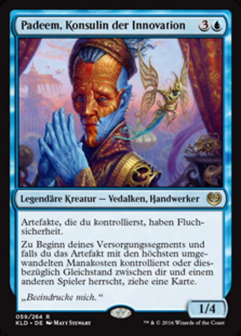 Padeem, Konsulin der Innovation KLD-59 Rare Good Deutsch