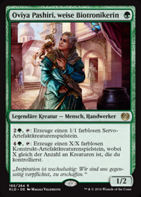 Oviya Pashiri, weise Biotronikerin KLD-165 Rare Excellent Deutsch