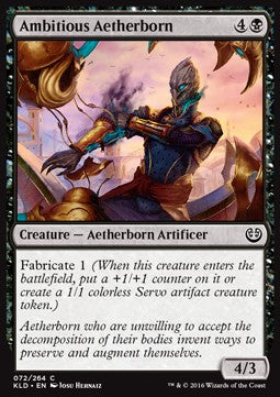 Ambitionierter Äthergeborener KLD-72 Common Excellent Englisch Foil