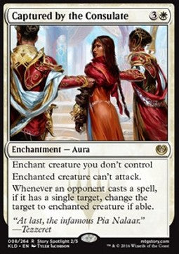 Inhaftiert vom Konsulat KLD-8 Rare Good Deutsch Foil