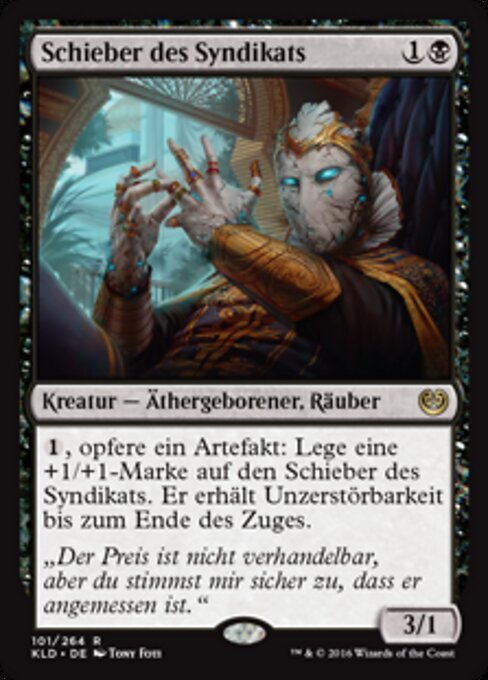 Schieber des Syndikats KLD-101 Rare Excellent Deutsch