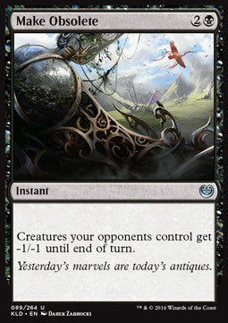 Make Obsolete KLD-89 Uncommon Good Englisch Foil