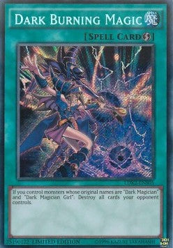 Dunkle Brennende Magie LDK2-S05 Secret Rare Good Deutsch