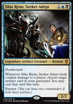 Silas Renn, Seeker Adept C16-43 Mythic Excellent Englisch Foil