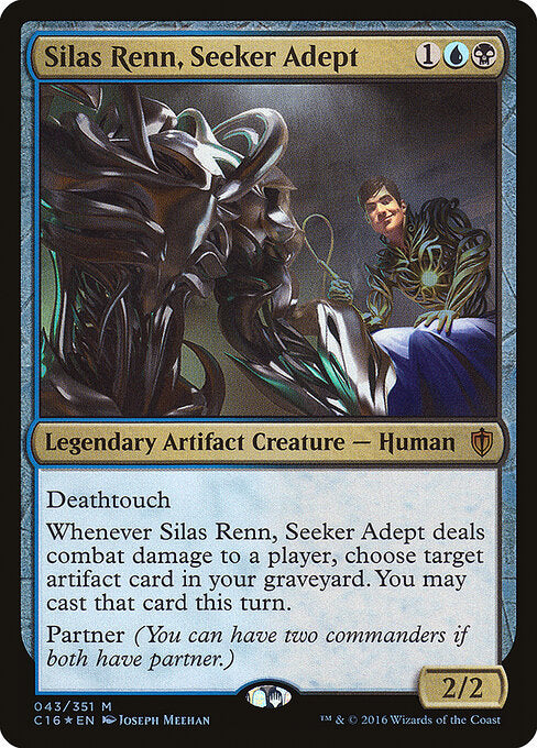 Silas Renn, Seeker Adept C16-43 Mythic Excellent Englisch Foil
