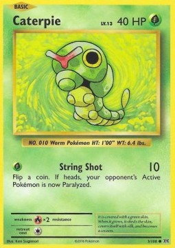 Caterpie EVO-3 Common Excellent Englisch