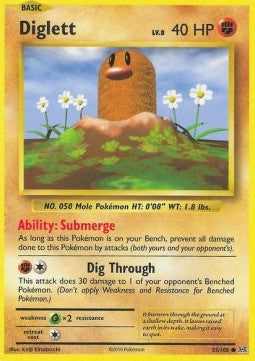 Diglett EVO-55 Common Excellent Englisch
