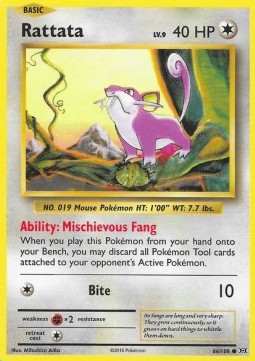 Rattfratz EVO-66 Common Excellent Deutsch Reverse Holo