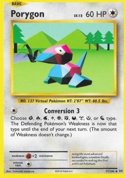 Porygon EVO-71 Uncommon Excellent Englisch