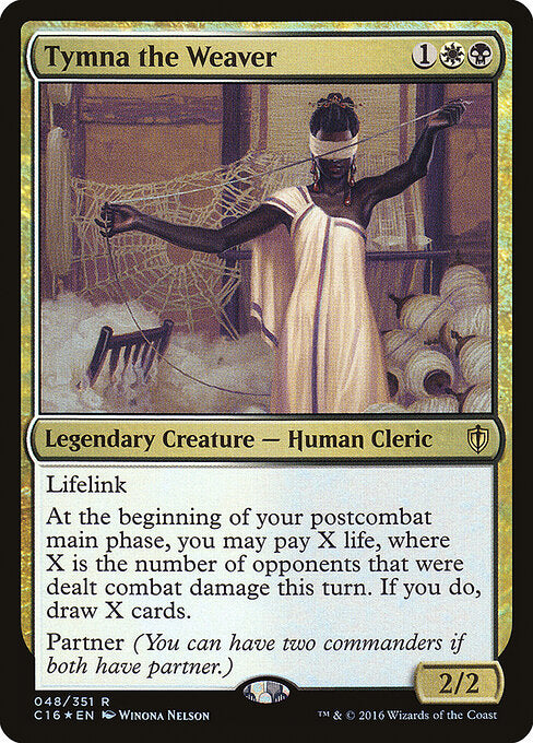 Tymna the Weaver C16-48 Rare Excellent Englisch Foil