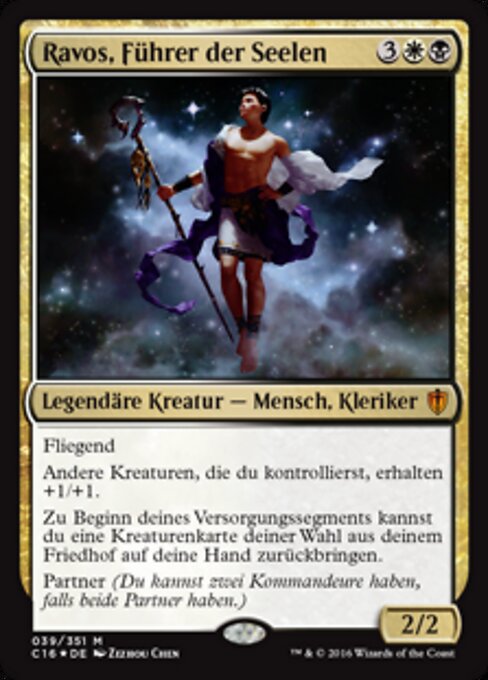 Ravos, Führer der Seelen C16-39 Mythic Excellent Deutsch Foil