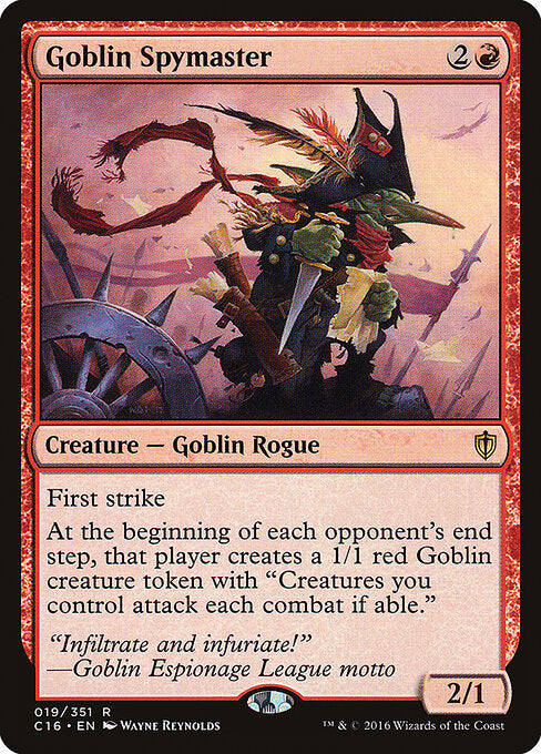 Goblin-Meisterspion C16-19 Rare Excellent Englisch