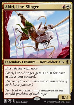 Akiri, Seilschleuderin C16-26 Rare Excellent Englisch Foil