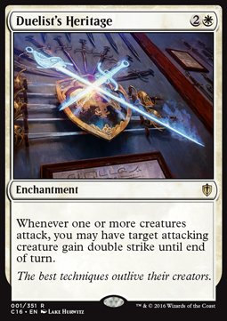 Duelist's Heritage C16-1 Rare Good Englisch