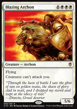 Blazing Archon C16-58 Rare Good Englisch