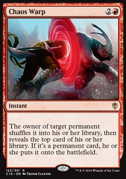 Chaos Warp C16-122 Rare Excellent Englisch