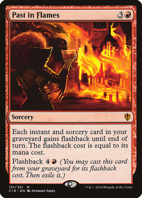 Past in Flames C16-131 Mythic Near Mint Englisch