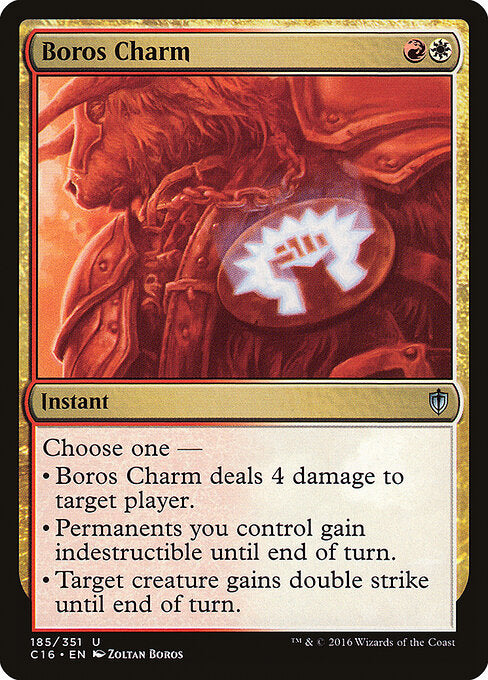 Boros Charm C16-185 Uncommon Excellent Englisch