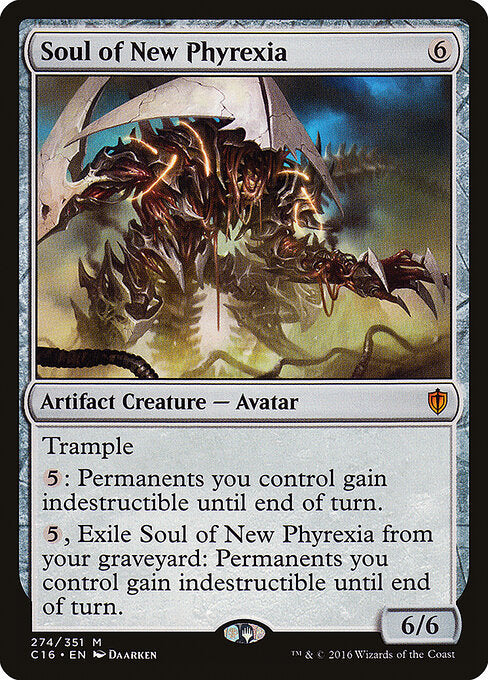 Seele von Neu-Phyrexia C16-274 Mythic Excellent Englisch
