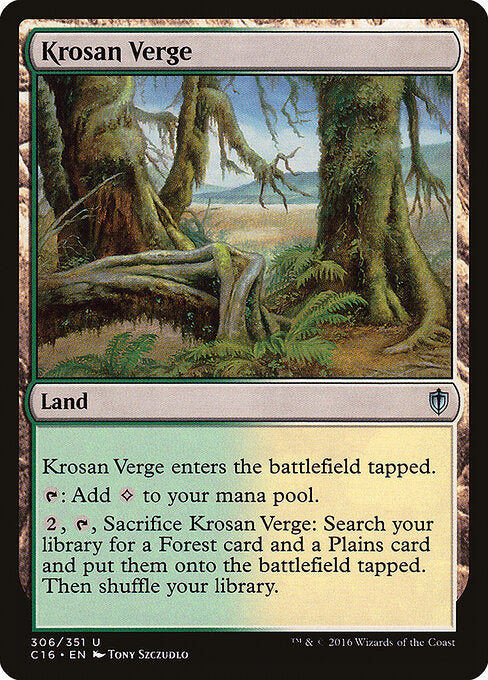 Krosan Verge C16-306 Uncommon Near Mint Englisch