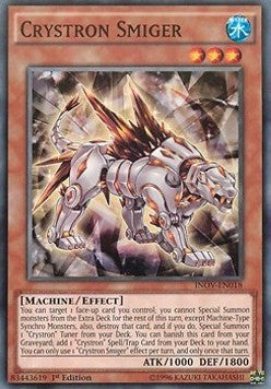 Kristron Smiger INOV-018 Common Excellent Deutsch 1. Auflage