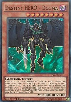 Schicksals-HELD - Dogma DESO-011 Super Rare Good Deutsch 1. Auflage
