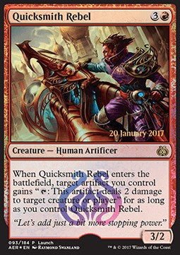 Flinkschmied-Rebell REL-93 Rare Played Deutsch Foil
