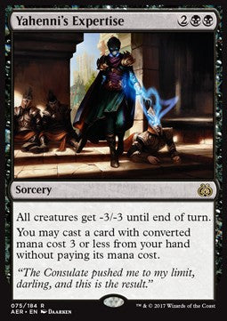 Yahenni's Expertise AER-75 Rare Excellent Englisch Foil