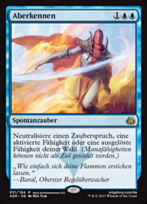 Aberkennen AER-31 Rare Excellent Deutsch