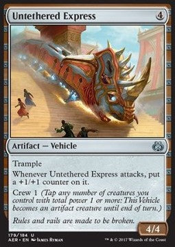 Untethered Express AER-179 Uncommon Excellent Englisch