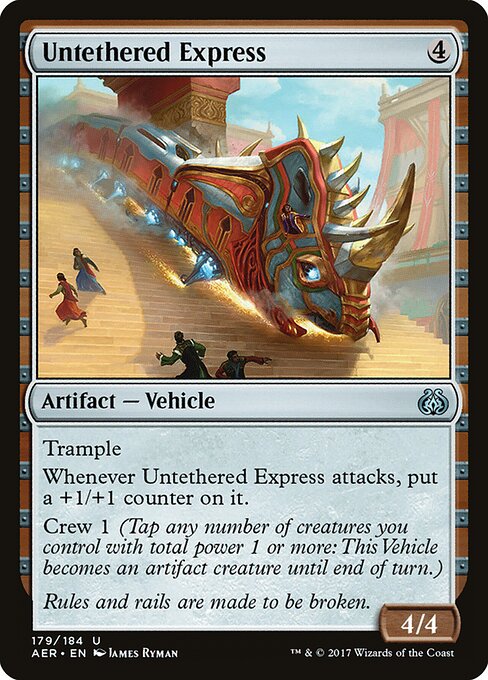 Untethered Express AER-179 Uncommon Excellent Englisch