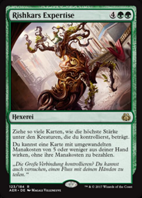 Rishkars Expertise AER-123 Rare Excellent Deutsch