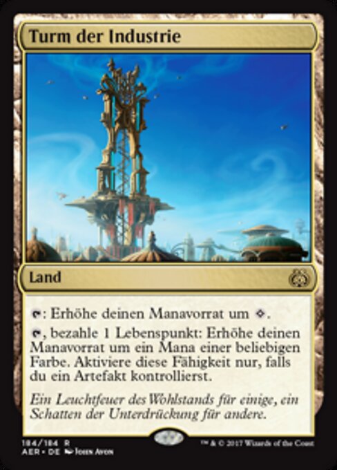 Turm der Industrie AER-184 Rare Excellent Deutsch