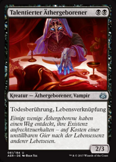 Talentierter Äthergeborener AER-61 Uncommon Excellent Deutsch