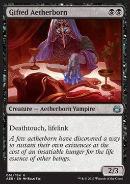 Gifted Aetherborn AER-61 Uncommon Excellent Englisch