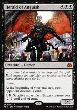 Herald of Anguish AER-64 Mythic Light Played Englisch