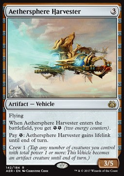 Aethersphere Harvester AER-142 Rare Good Englisch