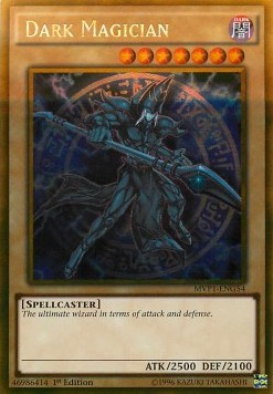 Dunkler Magier MVP1-DEG54 Gold Rare Excellent Deutsch 1. Auflage